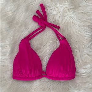 Hot pink la Blanca island goddess halter top
